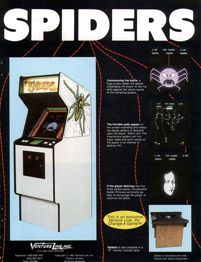 Spiders (set 2)